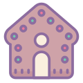 Casa de jengibre icon