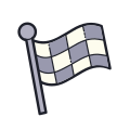 Drapeau d'arrivée icon