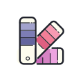 Paleta de cores icon