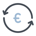 Échange Euro icon