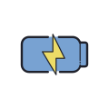 Batterie en charge icon