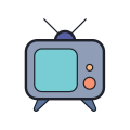 Retro TV icon