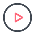 Circled Play icon