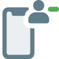外部删除用户-手机上的联系人-标识-操作-颜色-tal-revivo icon