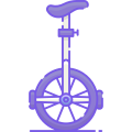 Unicycle icon