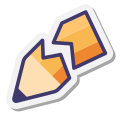 Broken Pencil icon