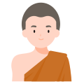monk-religion-buddha-Buddhist-ordination-Buddhism-goodness icon