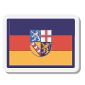 Флаг земли Саар icon