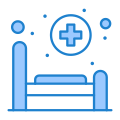 Cama de hospital icon