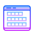 Bordereau de paiement icon