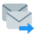 大量のメールを送信する icon