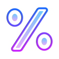 Percentuale icon