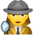 Woman Detective icon