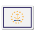 bandeira da ilha de Rhode icon