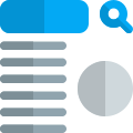 Engineering Materials layout with brief specification online result icon