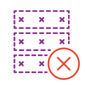 Eliminar base de datos icon