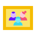 Old-Fashioned Family Photo icon