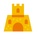 Castelo de areia icon