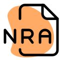 NRA file extension are most commonly associated with the Nero disc burning software application icon