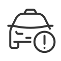 Taxi Service Notification icon