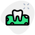 Infected comes with tooth root canal weakens icon