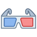 Lunettes 3D icon