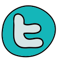 Viejo logotipo de Twitter icon