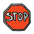 Segnale di stop icon