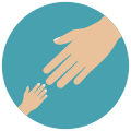 Tomados de la mano icon