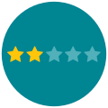 Two of Five Stars icon