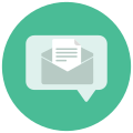 17449 0 73604 Mensagens de texto com envelope aberto icon