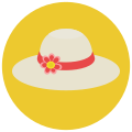 Летняя шляпка icon