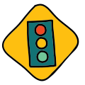 交通灯标志 icon