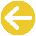 Wide Left Arrow icon