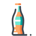 Botella de Soda Naranja icon