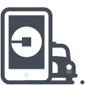 Taxi Auto Taxi Transport Fahrzeug Transport Service Anwendung 24 icon