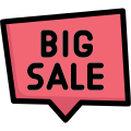 Big sale icon