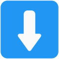 Downward direction for a places found in backward location icon