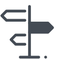 旅行路标 icon