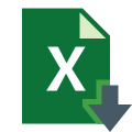 エクスポートエクセル icon