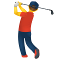Man Golfing icon