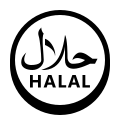 Halal Sign icon