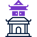 chinese temple icon