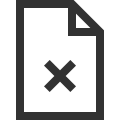 Delete File icon
