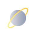Planet With Ring icon