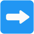 Right arrow direction for the navigation for the traffic icon