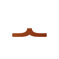 ピラミッド型の口ひげ icon