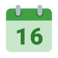 Календарная неделя 16 icon