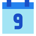 Kalender 9 icon