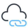 Link al cloud icon